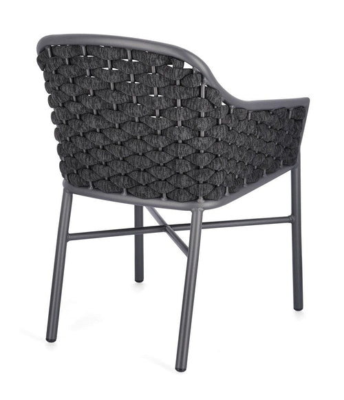 Bizzotto Sedia da giardino Everly QS22 Antracite