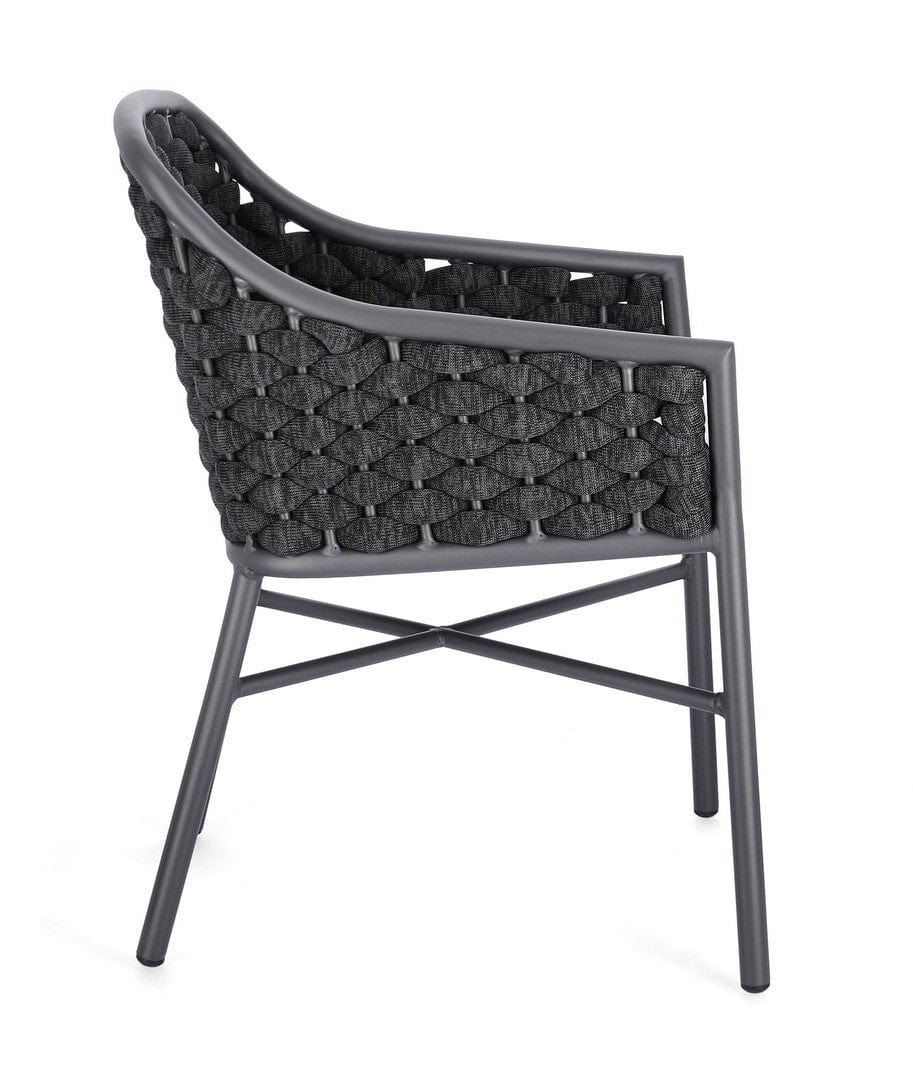 Bizzotto Sedia da giardino Everly QS22 Antracite
