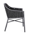 Bizzotto Sedia da giardino Everly QS22 Antracite
