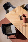 Bizzotto Sedia da giardino Everly QS22 Antracite