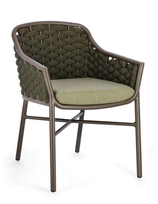Bizzotto Sedia da giardino Everly QS24 Verde