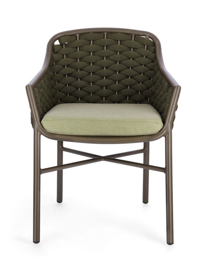 Bizzotto Sedia da giardino Everly QS24 Verde