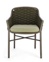 Bizzotto Sedia da giardino Everly QS24 Verde