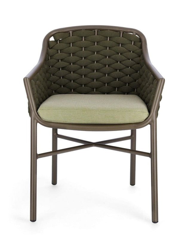 Bizzotto Sedia da giardino Everly QS24 Verde