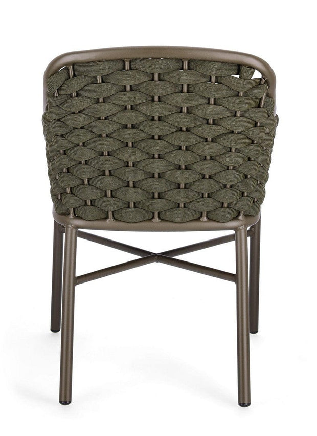 Bizzotto Sedia da giardino Everly QS24 Verde