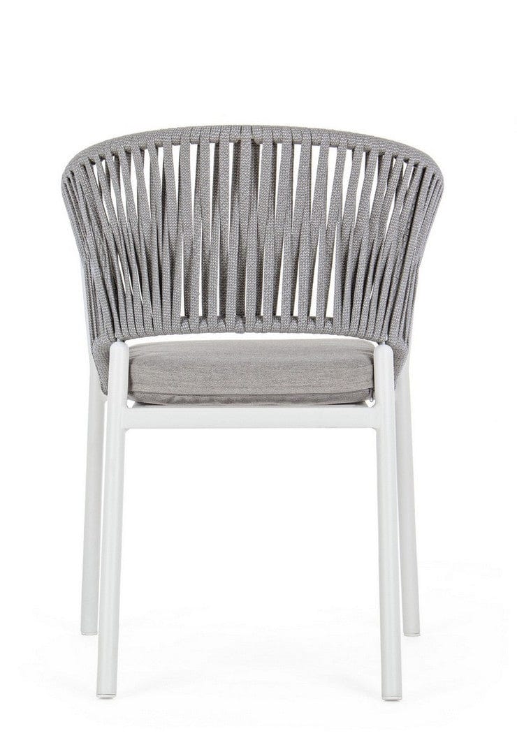 Bizzotto Sedia da giardino Florencia WG20 Bianco