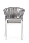 Bizzotto Sedia da giardino Florencia WG20 Bianco