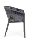 Bizzotto Sedia da giardino Florencia WG21 Antracite
