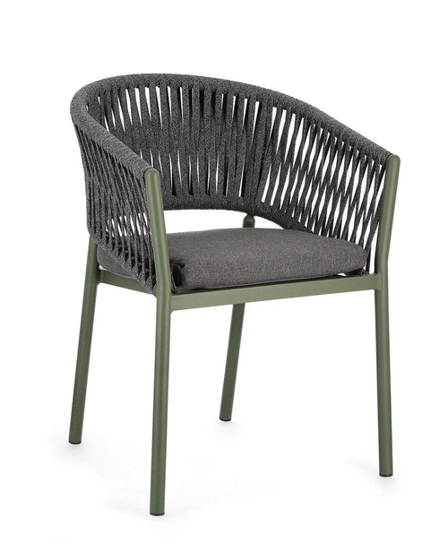Bizzotto Sedia da giardino Florencia WG23 Verde