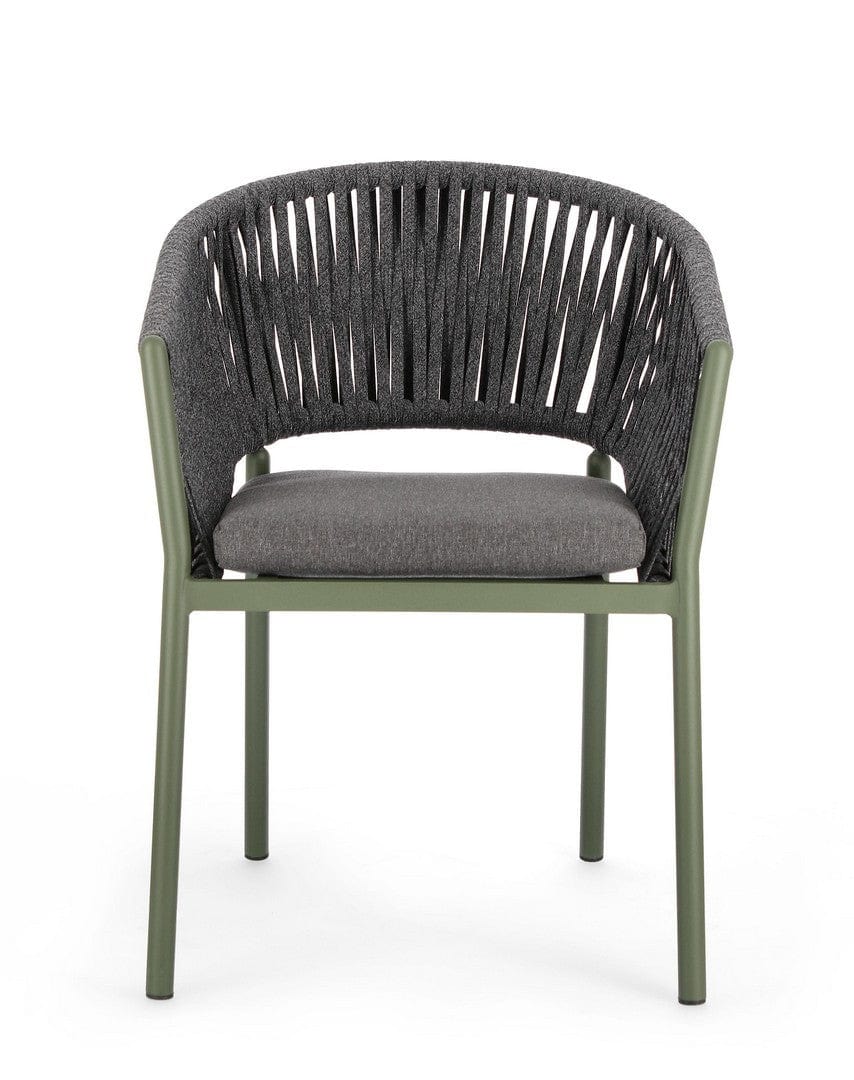 Bizzotto Sedia da giardino Florencia WG23 Verde