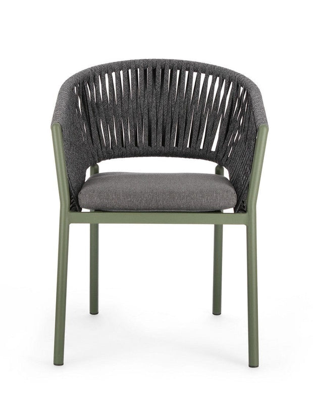 Bizzotto Sedia da giardino Florencia WG23 Verde