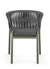 Bizzotto Sedia da giardino Florencia WG23 Verde