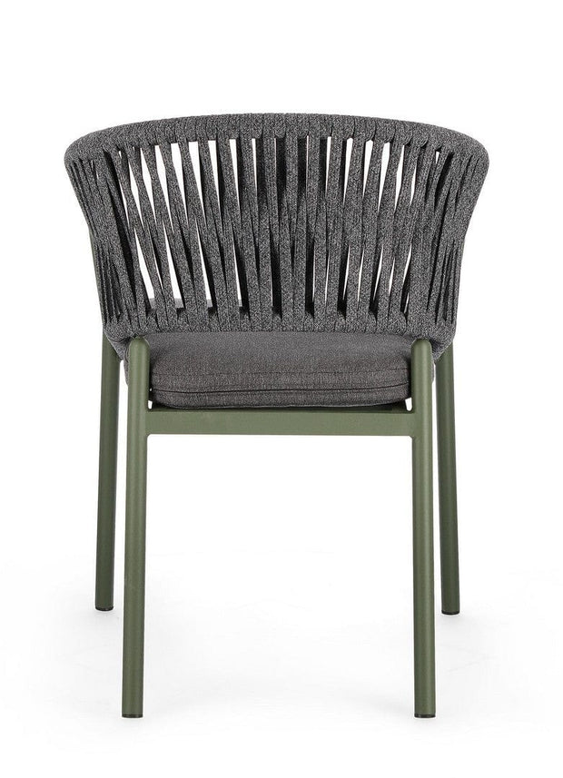 Bizzotto Sedia da giardino Florencia WG23 Verde