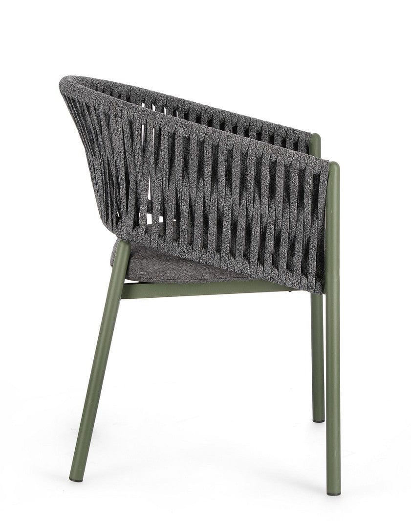 Bizzotto Sedia da giardino Florencia WG23 Verde