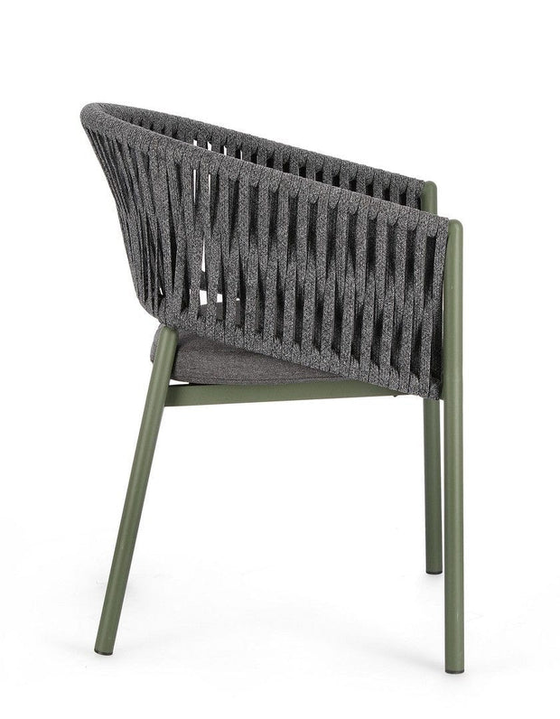 Bizzotto Sedia da giardino Florencia WG23 Verde