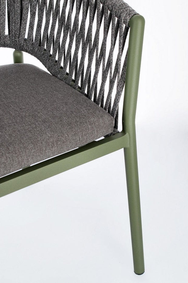 Bizzotto Sedia da giardino Florencia WG23 Verde