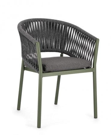 Bizzotto Sedia da giardino Florencia WG23 Verde