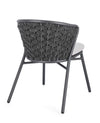Bizzotto Sedia da giardino Harlow QS22 Antracite