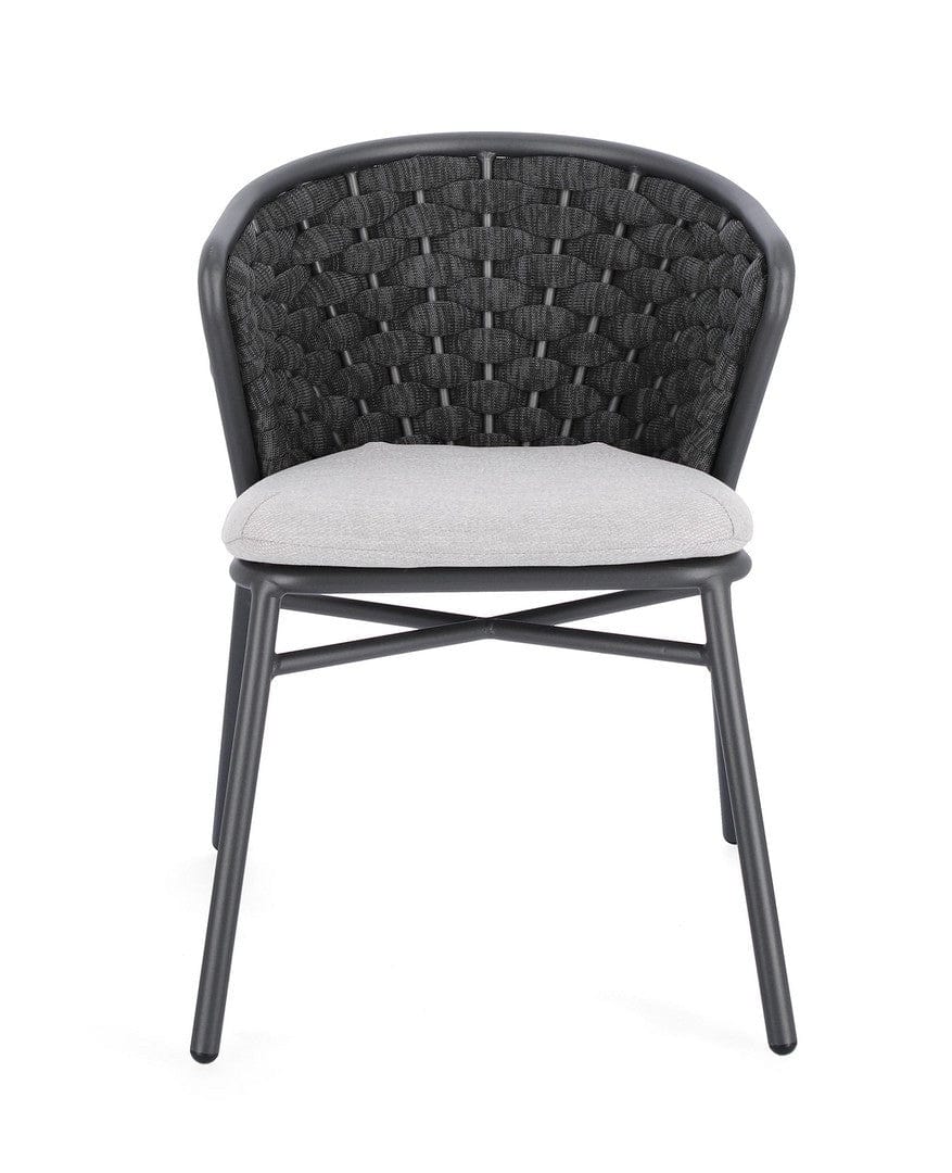 Bizzotto Sedia da giardino Harlow QS22 Antracite