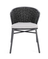 Bizzotto Sedia da giardino Harlow QS22 Antracite