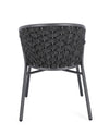 Bizzotto Sedia da giardino Harlow QS22 Antracite