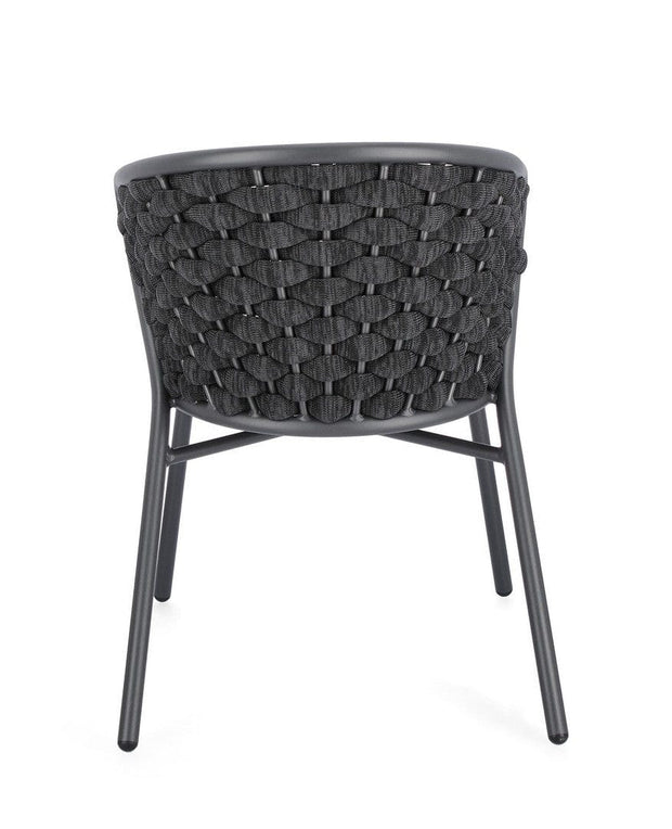 Bizzotto Sedia da giardino Harlow QS22 Antracite