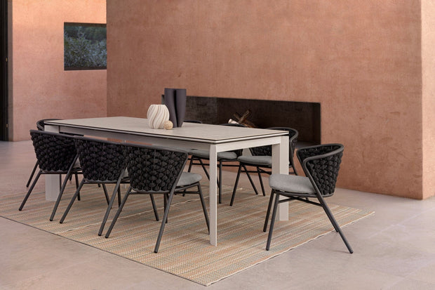 Bizzotto Sedia da giardino Harlow QS22 Antracite