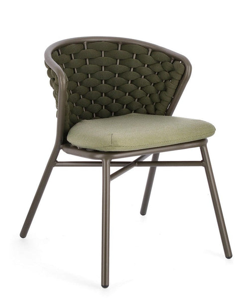 Bizzotto Sedia da giardino Harlow QS24 Verde