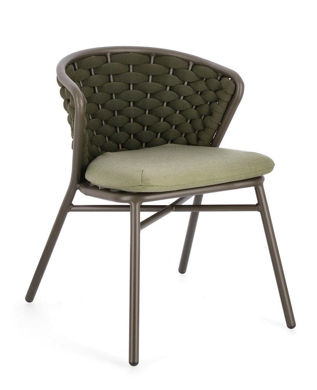 Bizzotto Sedia da giardino Harlow QS24 Verde
