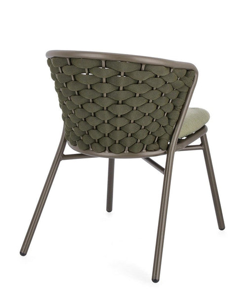 Bizzotto Sedia da giardino Harlow QS24 Verde