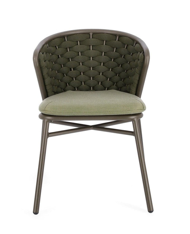 Bizzotto Sedia da giardino Harlow QS24 Verde