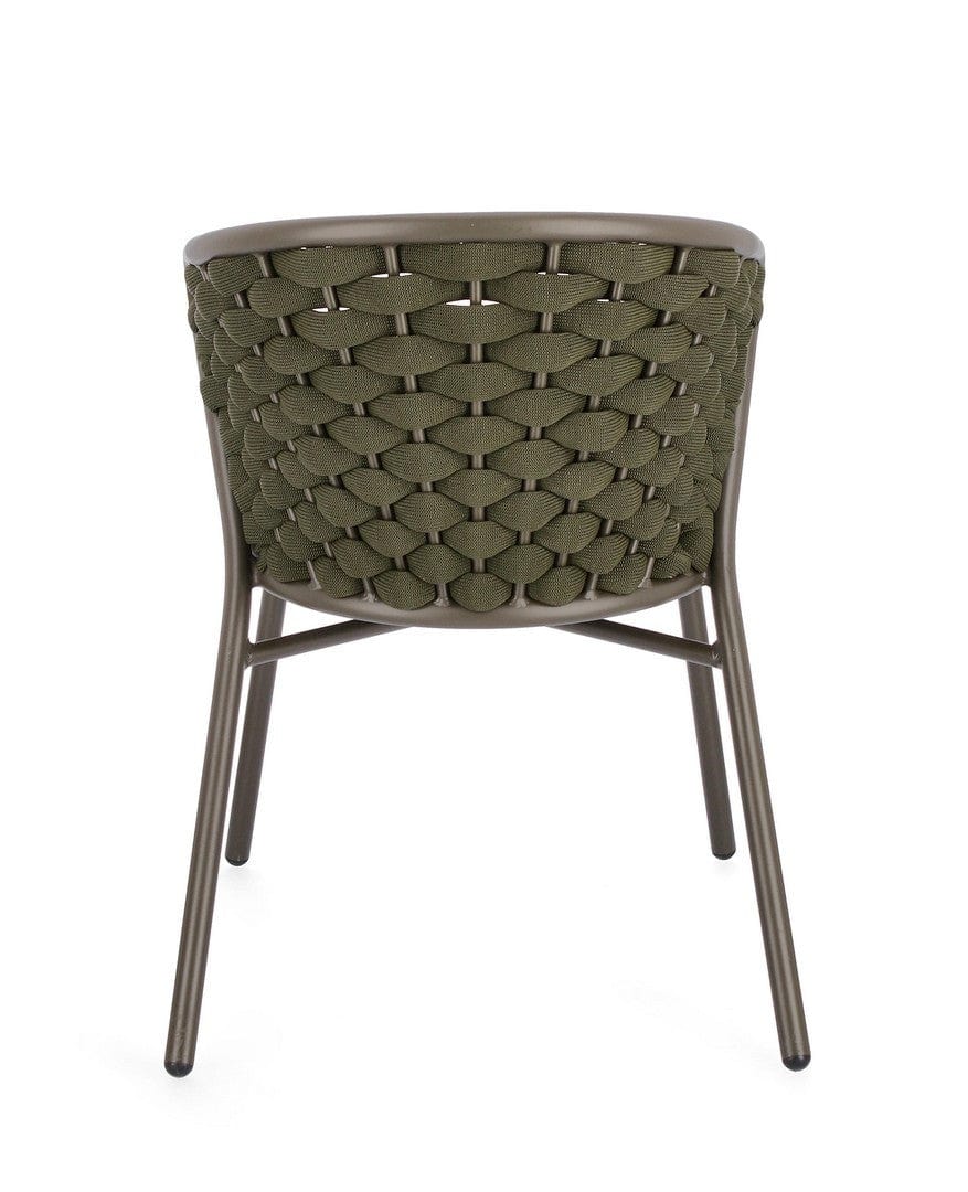 Bizzotto Sedia da giardino Harlow QS24 Verde