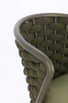 Bizzotto Sedia da giardino Harlow QS24 Verde
