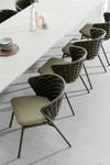 Bizzotto Sedia da giardino Harlow QS24 Verde