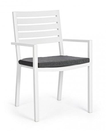 Bizzotto Sedia da giardino Helina LD30 Bianco