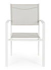 Bizzotto Sedia da giardino Hilde Bianco