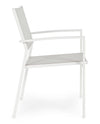 Bizzotto Sedia da giardino Hilde Bianco