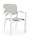 Bizzotto Sedia da giardino Hilde Bianco