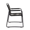 Sedia Da Giardino in PVC Klio Nero (2)