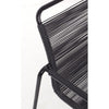 Sedia Da Giardino in PVC Klio Nero (3)