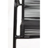 Sedia Da Giardino in PVC Klio Nero (4)