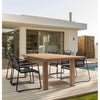 Sedia Da Giardino in PVC Klio Nero (5)