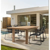 Sedia Da Giardino in PVC Klio Nero (6)