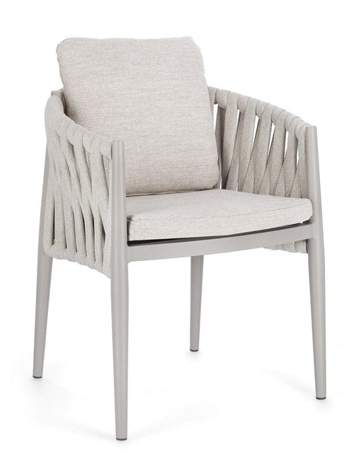 Bizzotto Sedia da giardino Jacinta WG24 Crema
