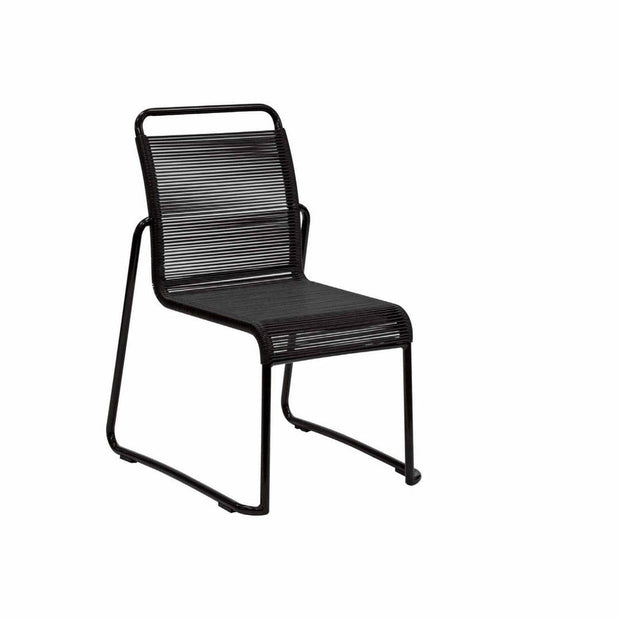 Bizzotto Sedia da giardino Klio Nero