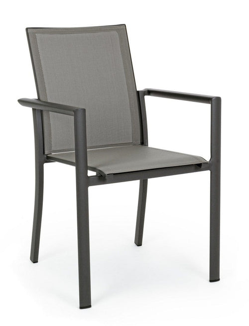 Bizzotto Sedia da giardino Konnor CX23 Antracite