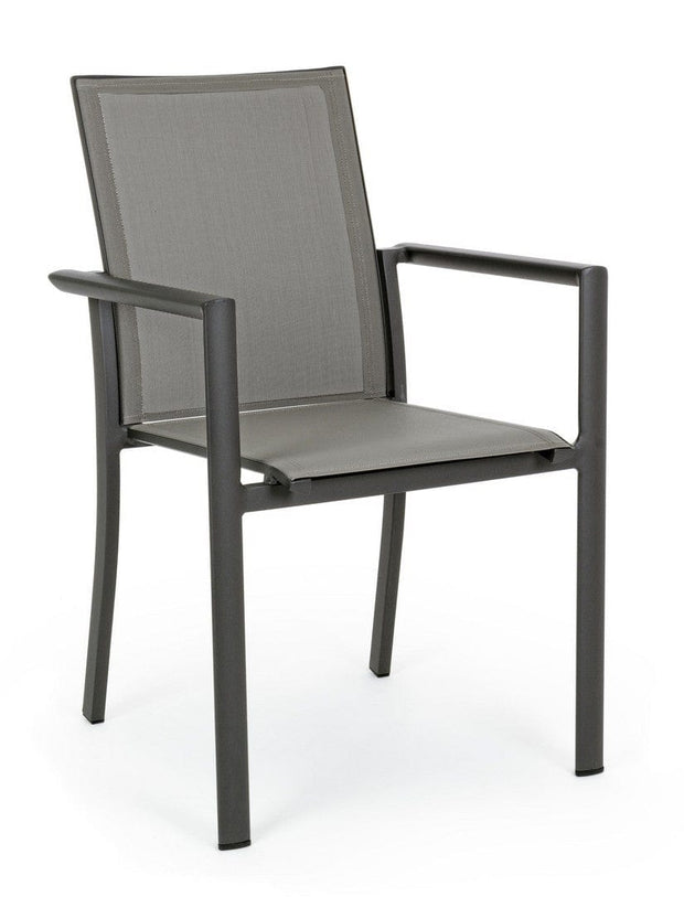 Bizzotto Sedia da giardino Konnor CX23 Antracite