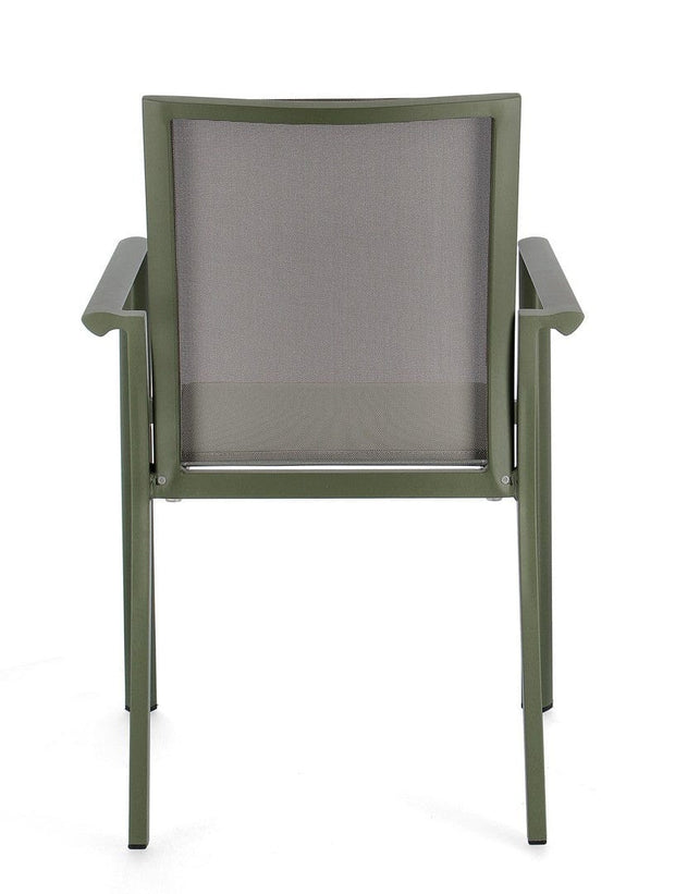 Bizzotto Sedia da giardino Konnor Verde