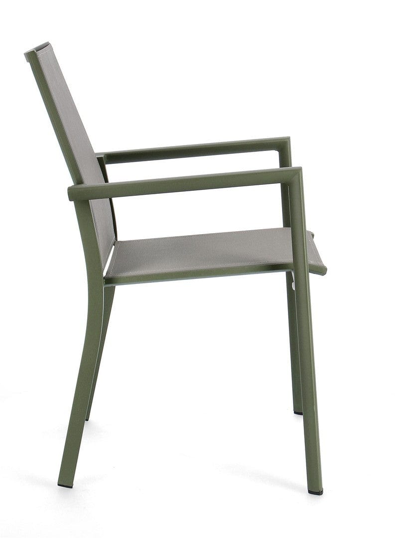 Bizzotto Sedia da giardino Konnor Verde