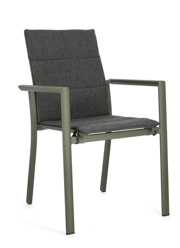 Bizzotto Sedia da giardino Konnor Verde